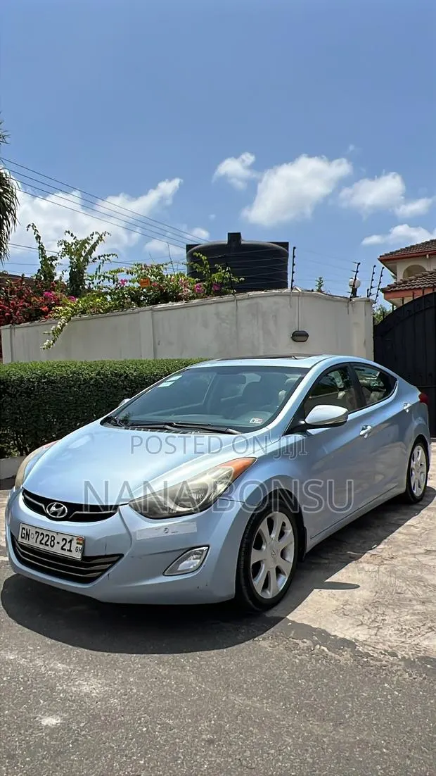 Hyundai Elantra Limited 2012 Blue · Photo 1