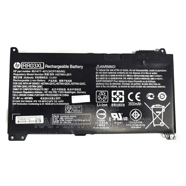 Hp Rr03xl Original Laptop Battery · Photo 1
