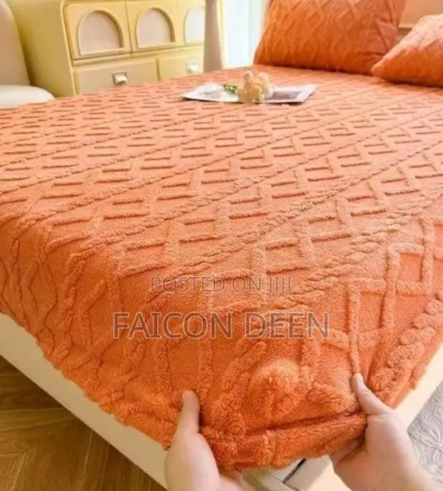 Original Thick Soft Fluffy Cotton Mattress Covers(In Diff Colors · Photo 1