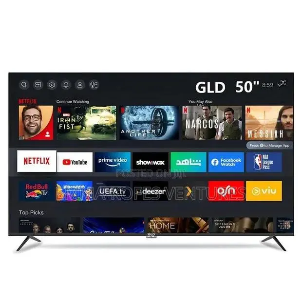 GLD 50 Inch Full HD Smart TV – Android OS TV 50 Inches · Photo 1