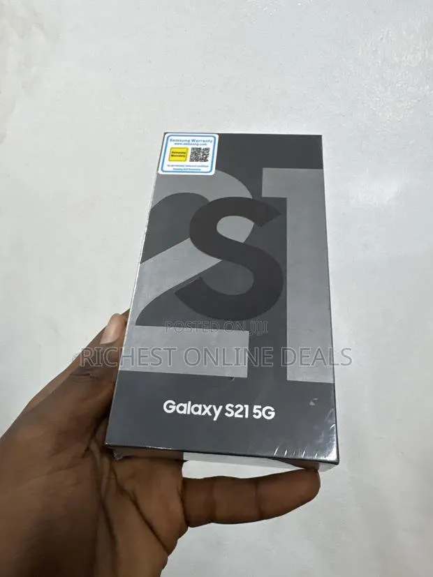 New Samsung Galaxy S21 5G 256 GB Black · Photo 1
