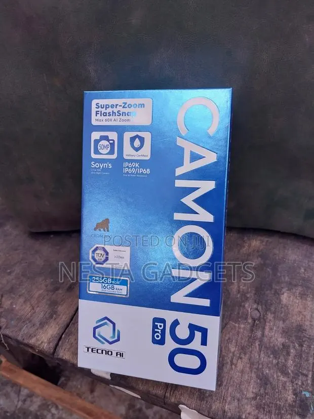 New Tecno Camon 50 Pro 256 GB Green · Photo 1