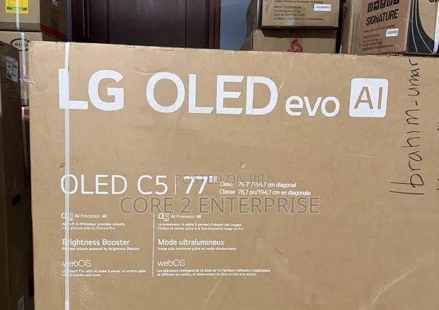 Lg Oled C5 77” Evo Ai Smart Tv – Brand New · Photo 1