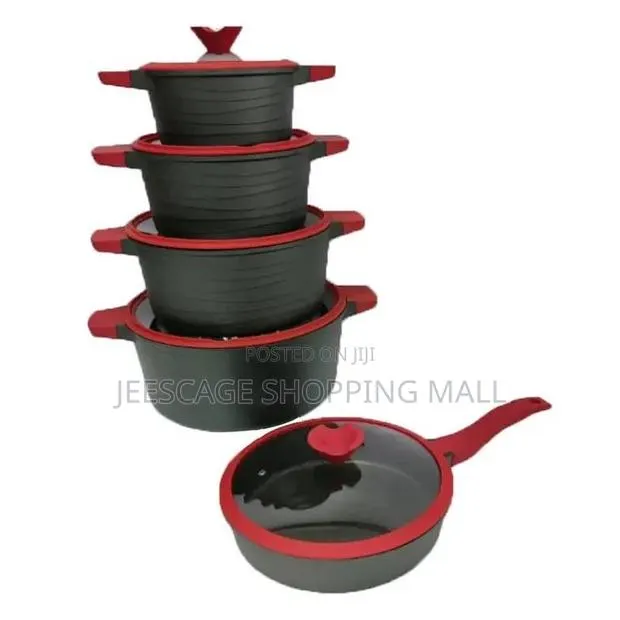 10-Piece Non-Stick Cast Aluminum Cookware Set Wholesale Retail · Photo 1