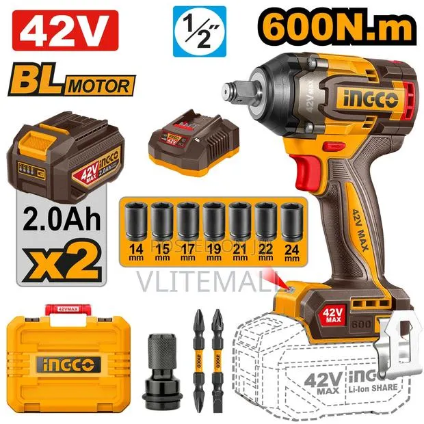 Cordless Impact Wrench Ciwli42602 · Photo 1