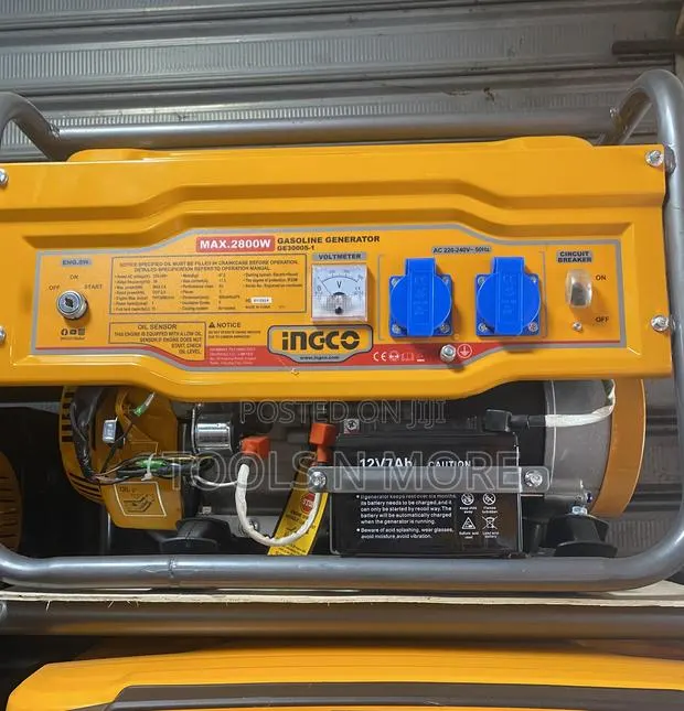 Ingco 2.8kw Gasoline Generator (Electric Start) · Photo 1