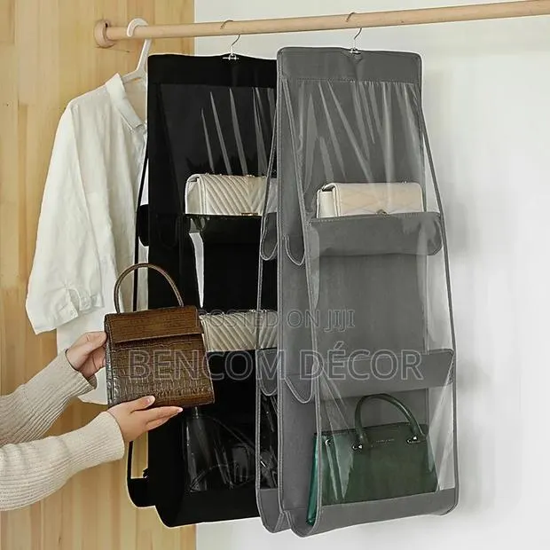 Home Double-Sided Six-Layer Perspective Bag Hanging · Photo 1