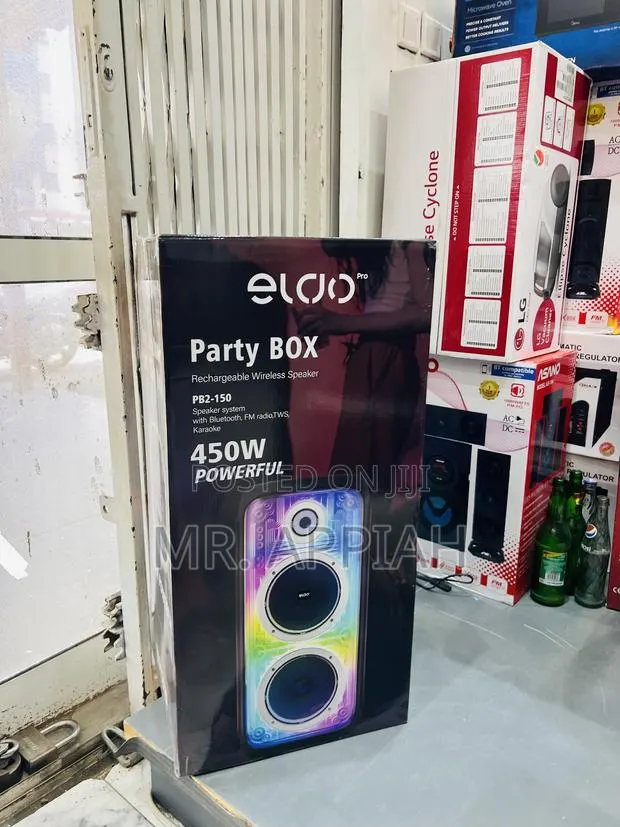 Fresh in Box Pb2-150 Double 8" Bluetooth Speaker(Black) · Photo 1