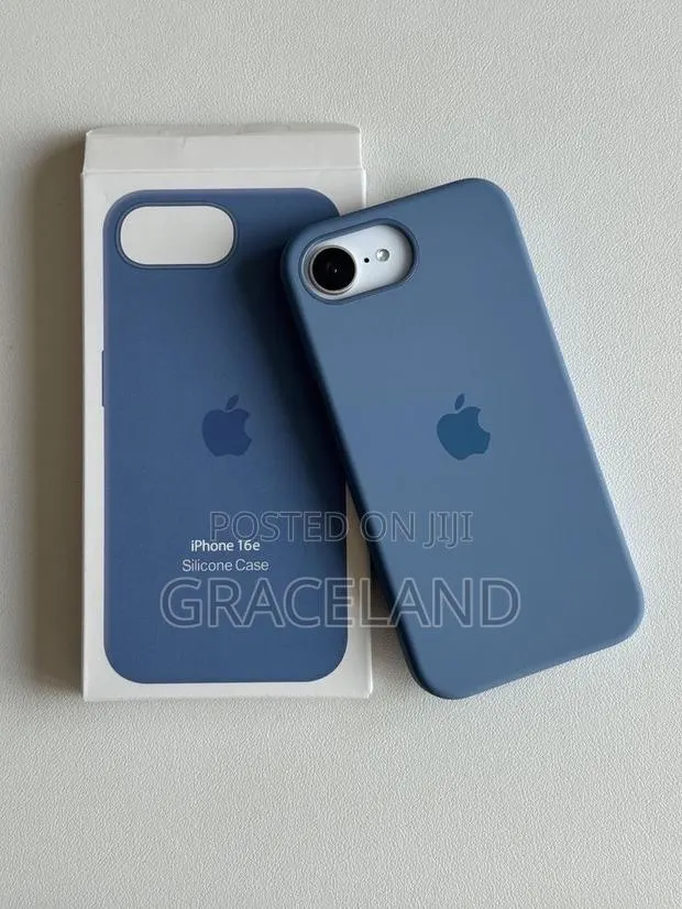 This Is Original Apple Silicone Case for iPhone 16e Alone · Photo 1