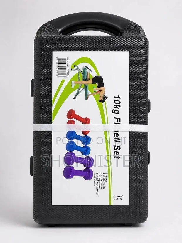 10kg Dumbbell Set With Case