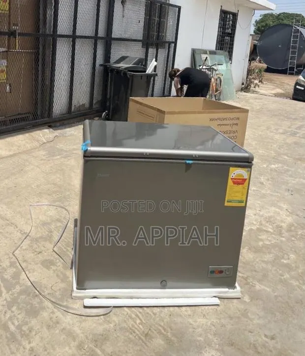 Super Unique Haier Single Door Electric Freezer(Gray)244l · Photo 1