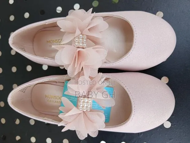 Monsoon Dusty Pink Ballet Flats · Photo 1