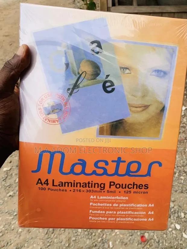 Shop Original Master A4 Laminating Film Pouches- 100 Pouches · Photo 1