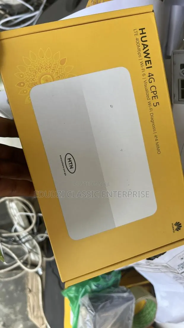 Huawe 4g Cpe Router Brand New MTN Tubonet 44,. · Photo 1