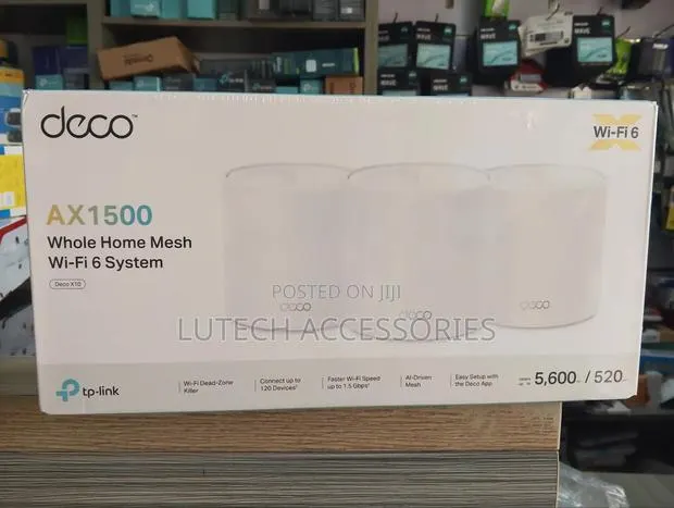 Tp Link Deco AX1500 Whole Home Mesh Wi-Fi 6 System/ Deco X10 · Photo 1