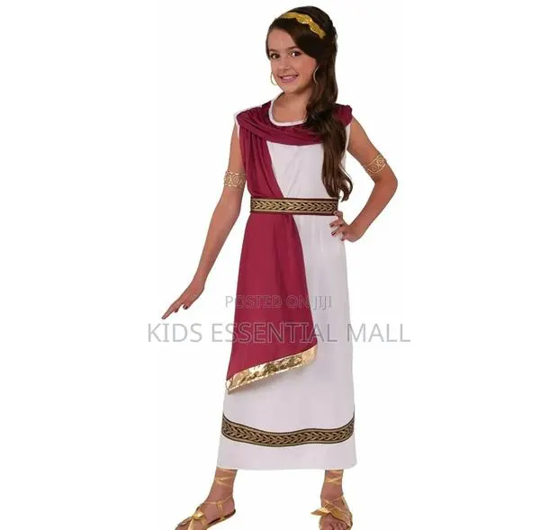 Girl Roman Egyptian or Biblical Costume for Kids · Photo 1