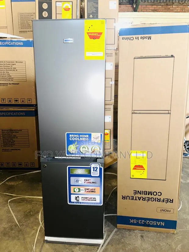 Latest Model Nasco Bottom Freezer 170liters Double Door Refrigerator · Photo 1