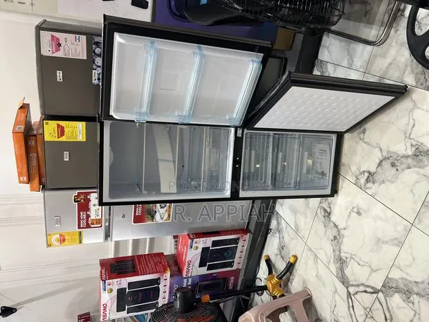 Unique Nasco Bottom Freezer Fridge(Nasd2-20)158l,Dark Gray. · Photo 1