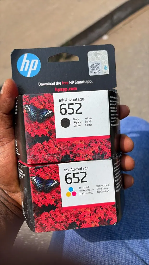 HP 652 Black Color Inks · Photo 1