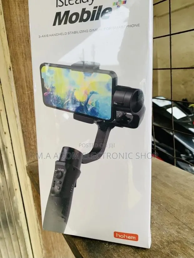 Original Hohem Isteady 3 Axis Mobile Gimbal(Black) · Photo 1