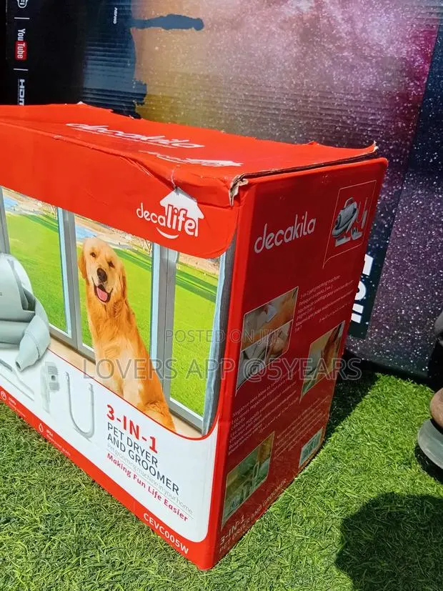 Visionary Decakila 3-in-1 Pet Dryer and Decakila Groomer · Photo 1