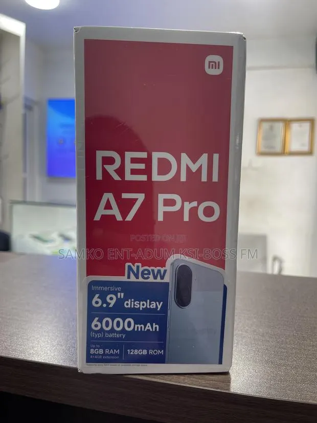 New Xiaomi Redmi A7 Pro 128 GB Black · Photo 1