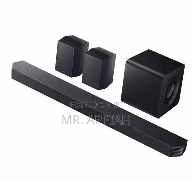 Brand New Samsung Q930f 9.1.4channel Bluetooth Sound Bar(Black). · Photo 1