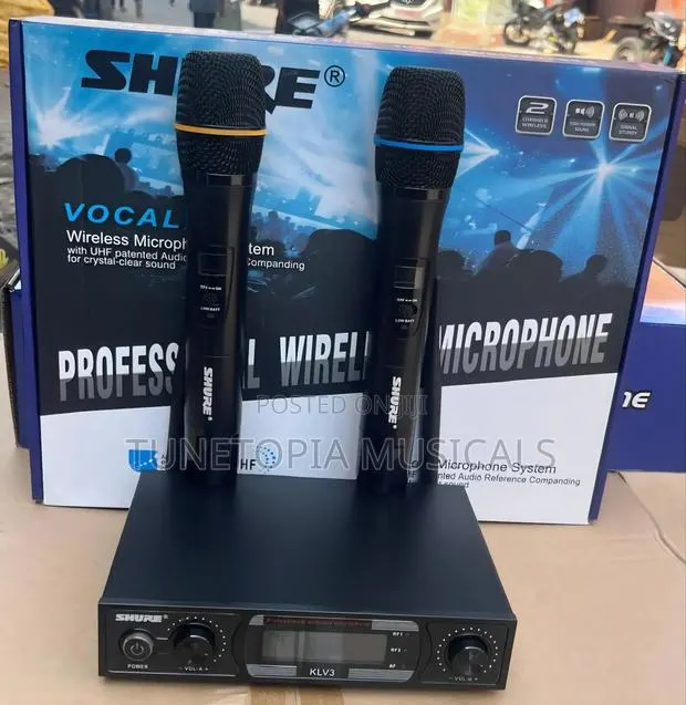 Shure Klv3 Professional 2-in-1 Wireless Microphone · Photo 1