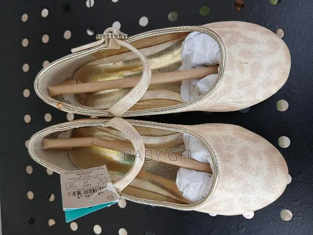 Moonsoon Offwhite Dusty Pink Ballet Shoe for Kids · Photo 1