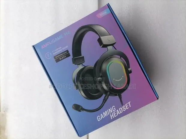 Fifine Ampligame H6 Usb Gaming Headset With RGB · Photo 1