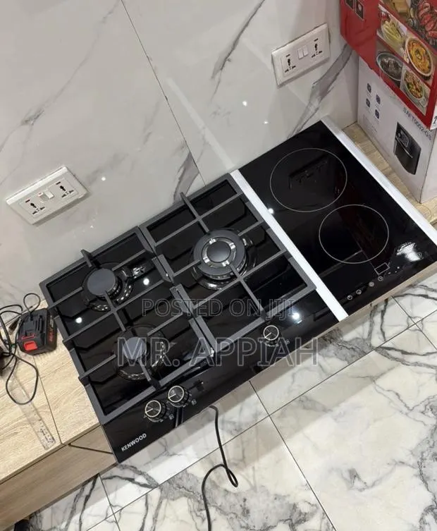 Order Kenwood 90cn 3 Gas With 2 Electric Built in Hob(Tempered Glass) · Photo 1