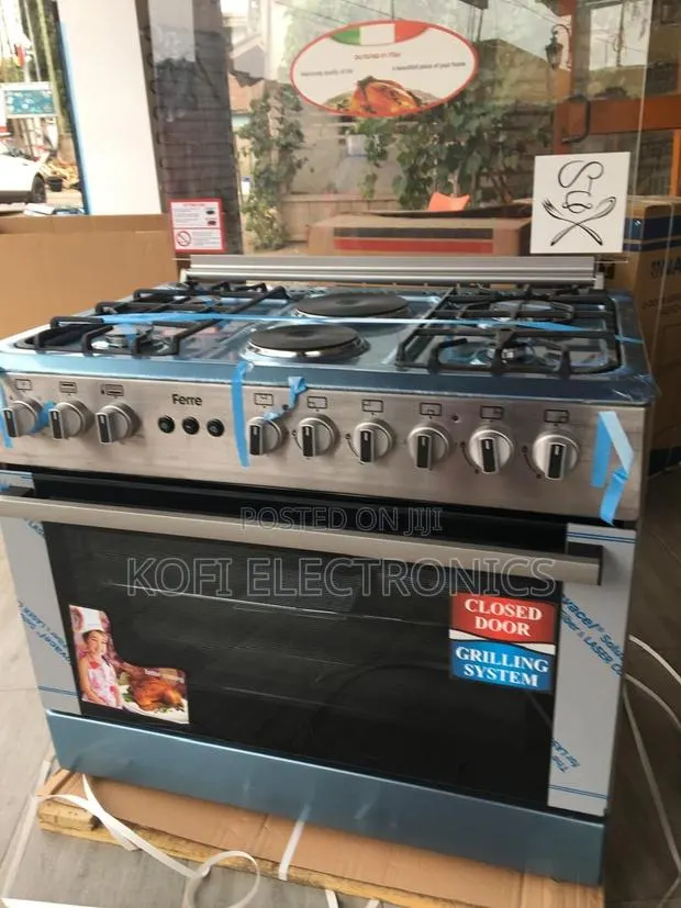 Modern Ferre 4 Gas + 2 Electric Cooker Practical Durable · Photo 1