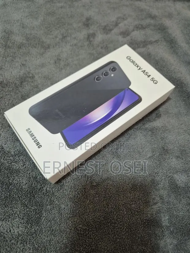 New Samsung Galaxy A54 5G 128 GB Black · Photo 1