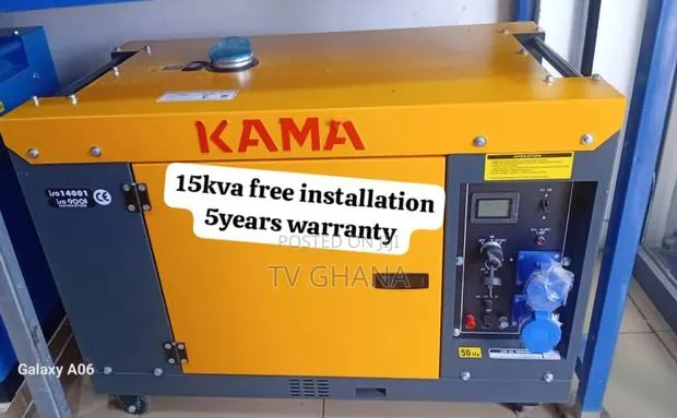 Ghana Trusted Kind Kama Diesel 15kva Diesel Gen 15kva Genset · Photo 1