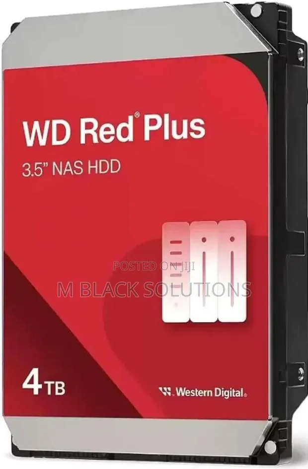 Wd Red Plus 4tb Nas 3.5 HDD · Photo 1