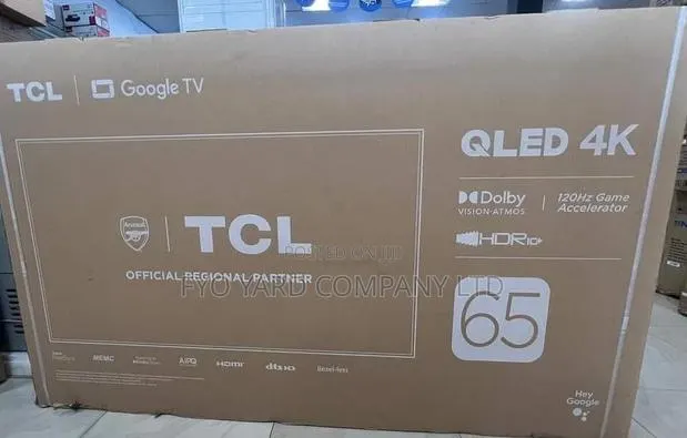 Latest Modern TCL 65 Inch Smart Uhd Qled Digital Led Andriod TV · Photo 1