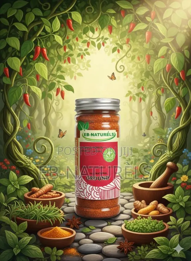 100%Pure Raw Oganic Cayenne Pepper No Artificial Additives · Photo 1