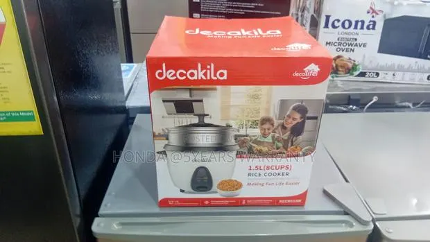 One-Touch Cooking Convenience – Decakila 1.5l Rice Cooker · Photo 1