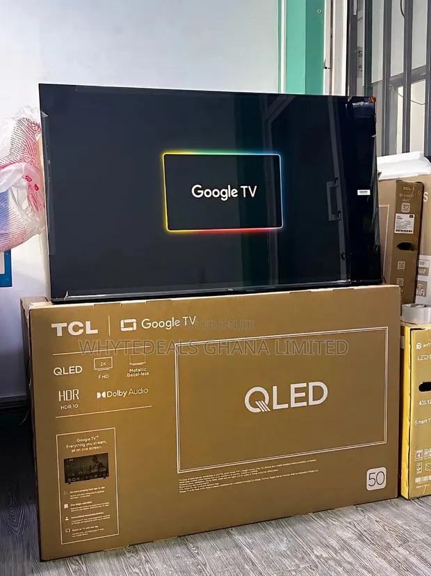 Qled50" TCL Smart Uhd Led TV|Netflix|Bluetooth · Photo 1