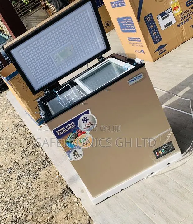 Newest (Gold) 150L Nasco Nas200fl 1 Door Freezer · Photo 1