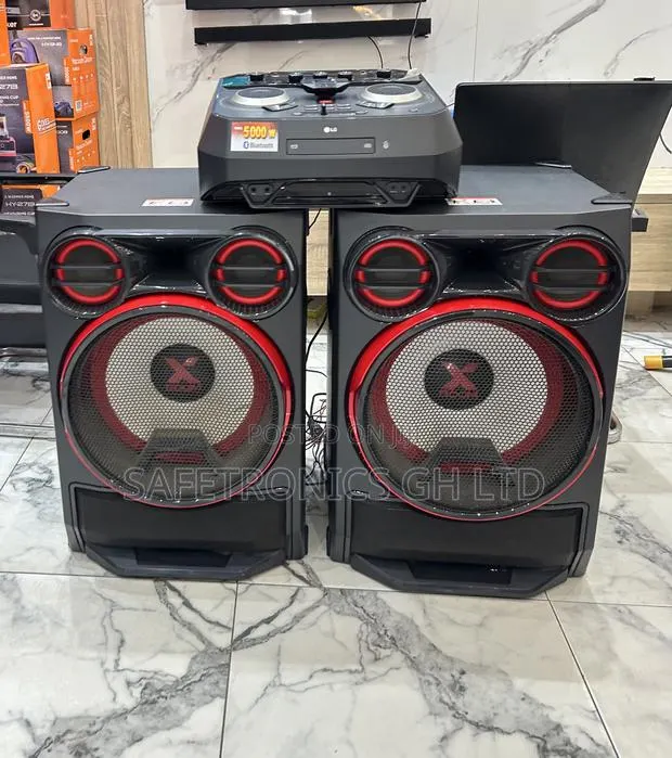 Available Bluetooth Lg Cj44 Electric 5000 Watts Black Home Theater · Photo 1