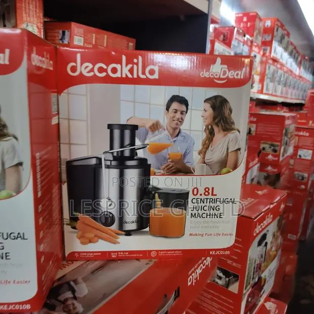 Exclusive Price Cut on Our Fantastic 0.8L Centrifugal Decakila Juicer · Photo 1