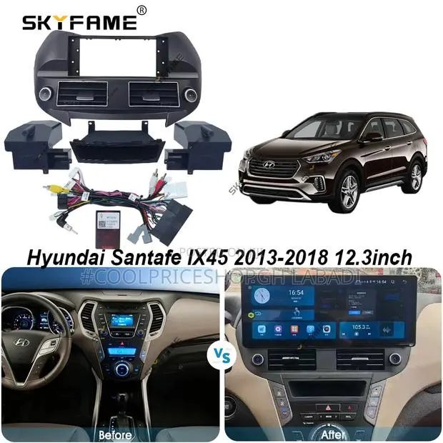 Hyundai Santafe 2013-2018 (12.3-Inch) Android Multimedia System · Photo 1
