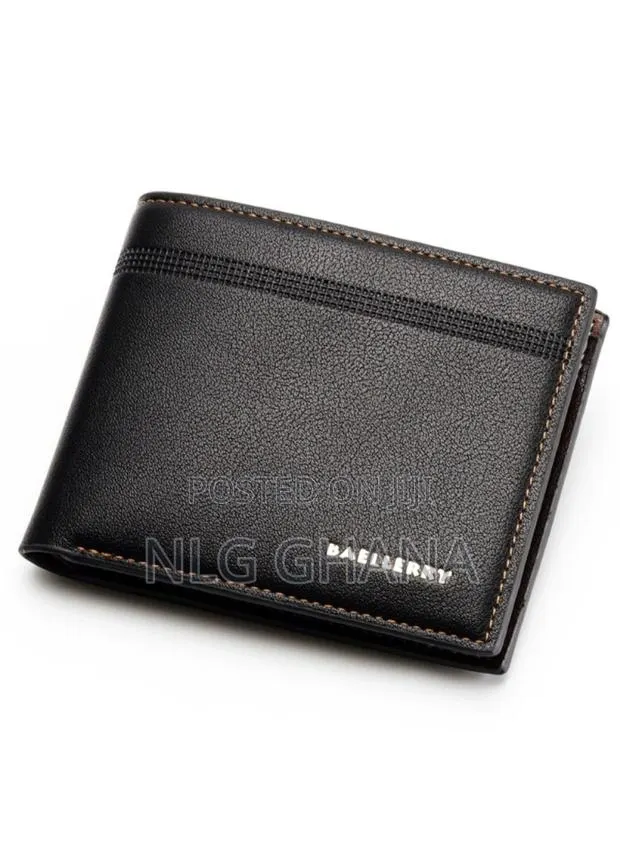 Litchi Texture Pu Leather Short Wallet Men. Tvx16522 · Photo 1