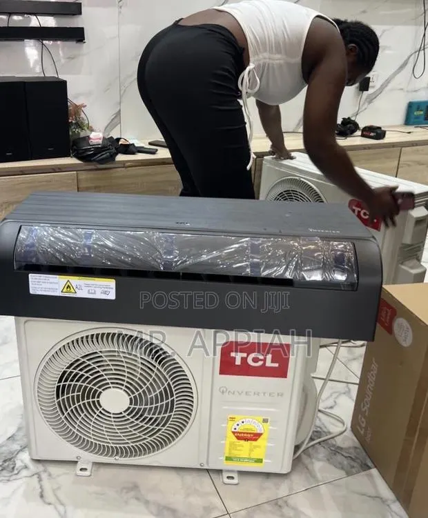 Shop Original TCL 1.5hp R410 Inverter Mirror Black · Photo 1