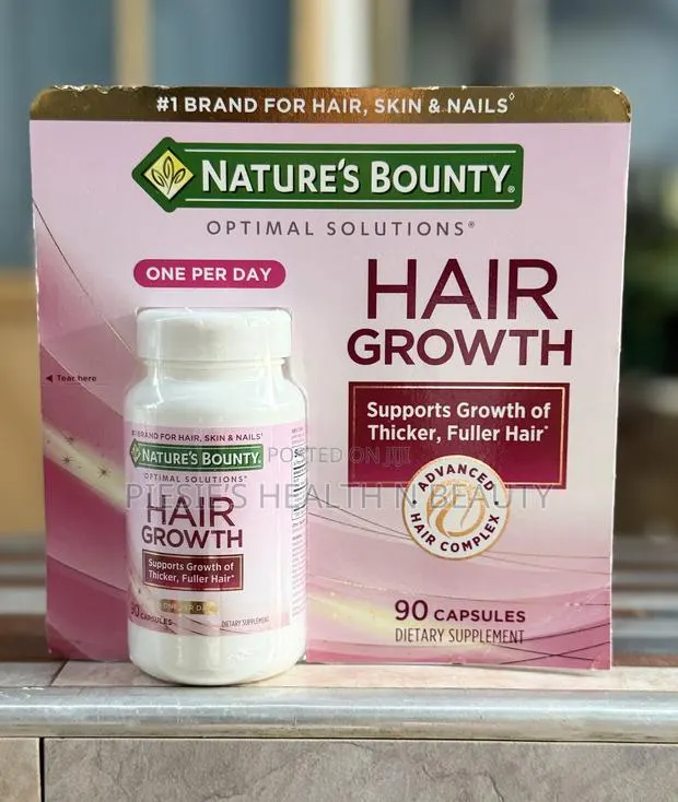 Nature's Bounty Optimal Solutions Hair Growth, 90 Capsules · Photo 1