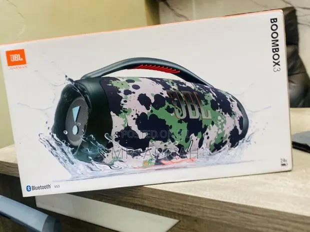 New JBL Boombox 3 Portable Bluetooth Speaker(Waterproof) · Photo 1