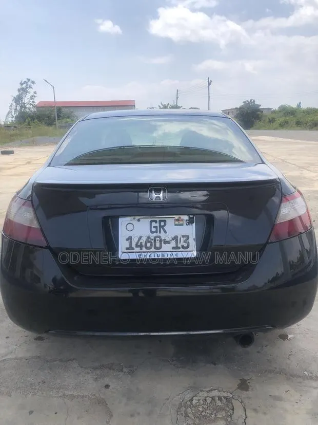 Honda Civic EX Coupe 2010 Black · Photo 1