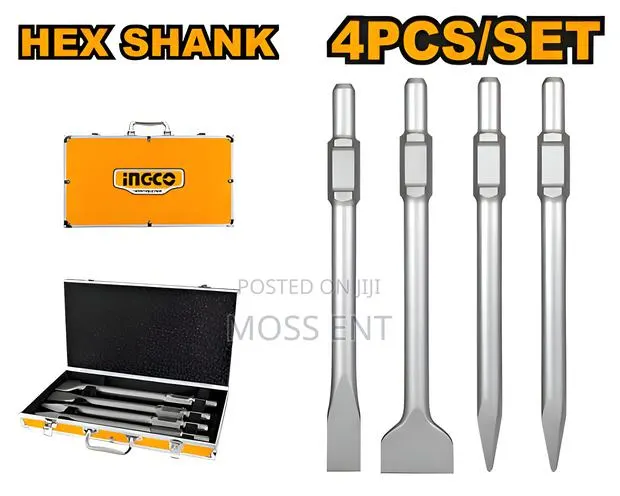 Ingco Hex Chisel 4pcs Set - DBC · Photo 1