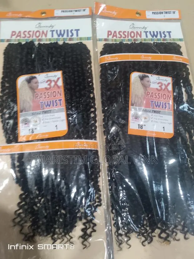 Passion Twist 3x Hair Extension (Pre-Stretched) · Photo 1